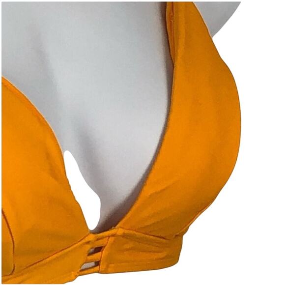 No Boundaries Dark Golden Yellow Bikini Top XL – Full Coverage, Adjustable - Picture 4 of 16